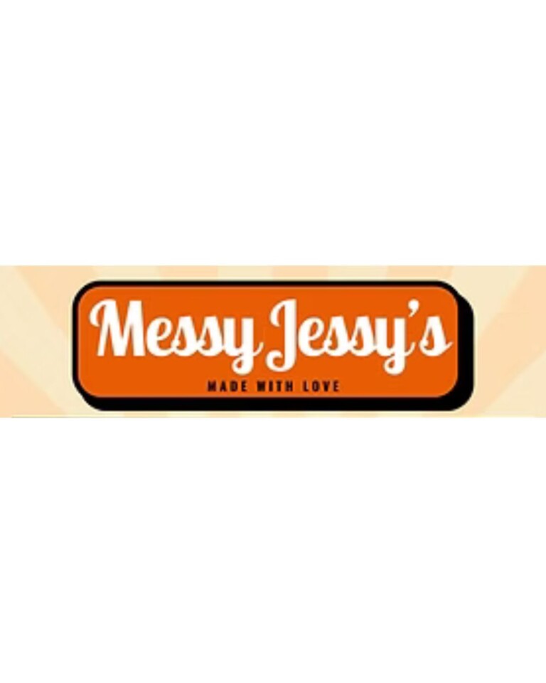 An orange rectangular logo with white text reads 